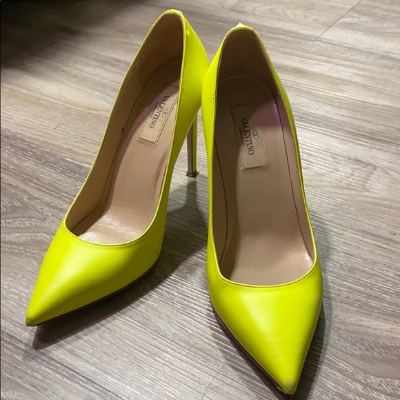 Valentino Shoes - Valentino Neon Pumps